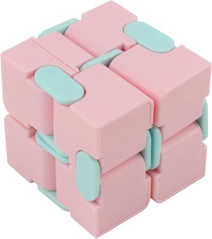 HURRISE 3pcs Plastic Infinite Matte Decompression Toy - Stress Relief & Improvement Gadget for Adults & Kids, Ideal for Office & Home Use in Kuwait