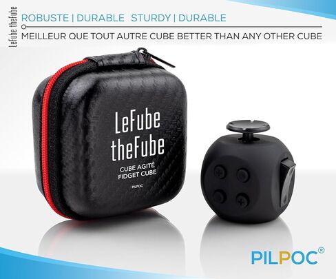 PILPOC theFube Fidget Cubes 2 Pack - Midnight and Midnight/Sapphire 6-Sided Infinity Cubes in Kuwait