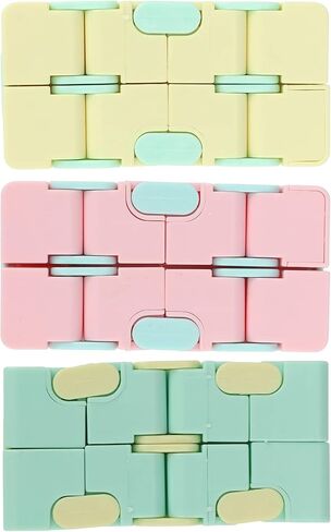 Cubes 3PCS 3PCS Infinite Decompression Toy Matte Finish Hand Toy for Kids and Adults Stress Relief Ideal Office Desk in Kuwait