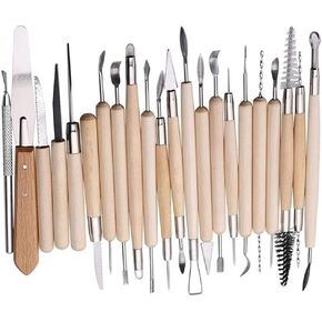 22 Sets Of Multi-purpose Pottery Carving Tools DIY Polymer Clay Repair Tool in Kuwait