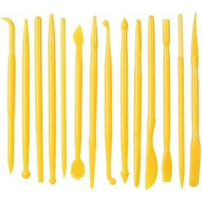Clay Tools 14-piece Set Of Plastic Children Create Polymer Pottery in Kuwait
