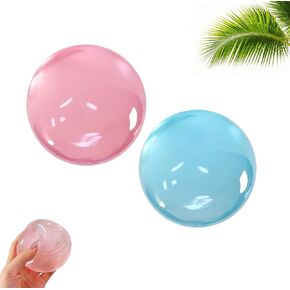 2026 New Coconut Oil Stress Ball, Coconut Oil Squishy, Slow Rising Non-Rebounding Stress Relief Squishy, Portable Desk Squishies Stress Ball (2pcs1.6in Pink+Blue) in Kuwait