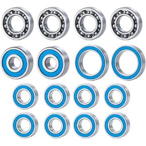 Rc Accessories for Axial SCX-10.2 for SCX10 II 1/10 16PCS Blue Bearing Kit RC Crawler Car Upgrade Parts in Kuwait