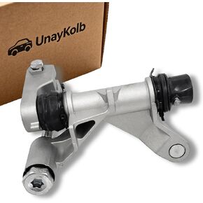 4WD Transfer Case Shifter Linkage Control Lever Assembly Compatible with 1992-1996 Ford F-150, 1992-1999 F-250, 1997 F-250 HD, 1992-1997 F-350, and 1992-1996 Bronco 4WD Trucks, Silver Metal in Kuwait