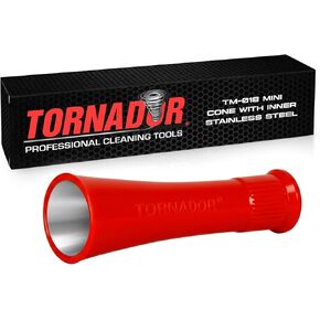 Tornador Mini Cone TM-018 with Inner Stainless Steel | Replacement Cone Mini Z-007 | Reinforced Interior Design | Perfect for Automotive Detailing in Kuwait
