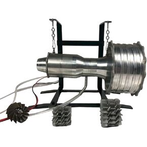 Miniature Turbofan Engine Model Removable and Maintainable Jet Engine with Liquid Gas Combustion, Collectible Display for Aviation Enthusiasts & Adults in Kuwait