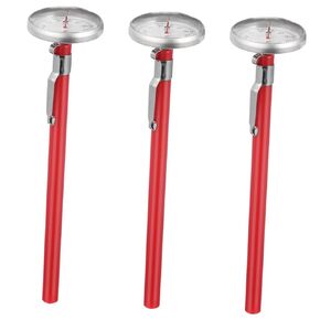 Mechanical Car Thermometer 3pcs Set, Small Dashboard Air Conditioning Thermometer for Vehicle Interior Temperature Measurement, Portable Automotive Diagnostic Tool in Kuwait