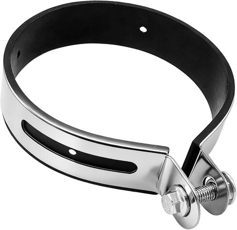 Motorcycle Exhaust Clip Brackets Universal Exhaust Hanger Bracket, Universal Motorcycle Clamp Muffler Repair Clip Pipe Bracket Hanger Mount in Kuwait