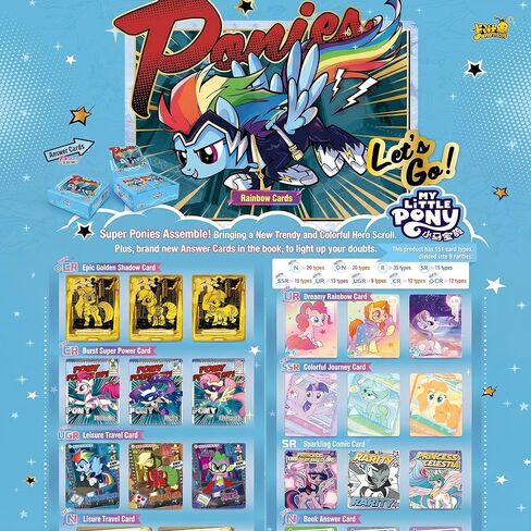 مجموعة بطاقات التداول KAYOU My Little Pony Friendship Eternal Collection من سلسلة 7 من إصدار Fun-Image Edition [CN] in Kuwait