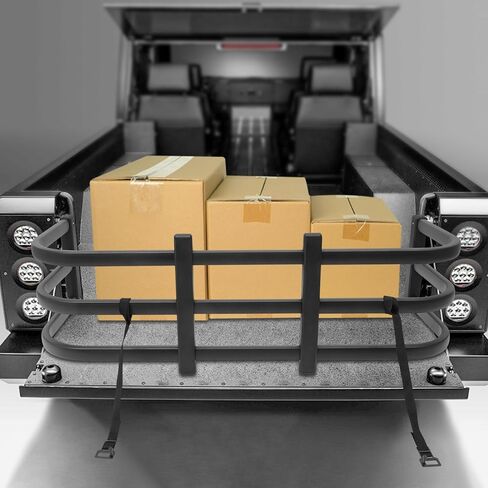 Truck Bed Extender, Adjustable Length Pickup Truck Extender for Colorado/Canyon/Ranger/Maverick, Aluminum 59.5"-69.5" Retractable Tailgate Extender, Universal Truck Bed Extender, Drill Required in Saudi Arabia