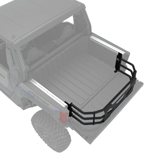 موسع السرير Polaris Lock & Ride MAX لـ Polaris XPEDITION، تثبيت بدون أدوات، فولاذ مطلي بالمسحوق، أسود غير لامع، لمزيد من التخزين بنسبة 30%، 2890091-458 in Kuwait