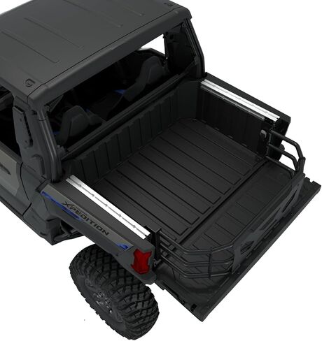 موسع السرير Polaris Lock & Ride MAX لـ Polaris XPEDITION، تثبيت بدون أدوات، فولاذ مطلي بالمسحوق، أسود غير لامع، لمزيد من التخزين بنسبة 30%، 2890091-458 in Kuwait
