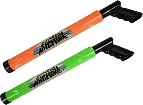 Stream Machine TL-750 Water Blaster 2-Pack – 22" High-Powered Pump Action Water Guns – Shoots Up to 70 Feet – Durable Outdoor Toys for Pool, Beach, Lake, and Backyard Fun – Ages 8+ – Colors Vary in Kuwait