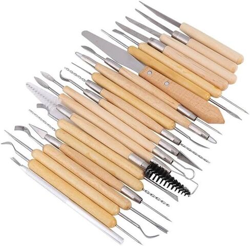 Clay Tools Carving Oil Pottery Repair 22 Sets Of Radium Wire With Pen Bag Set in Saudi Arabia