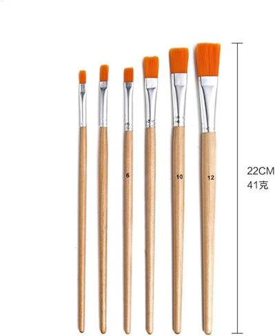 Oil Brush 18-piece Set with Lined Gouache Acrylic Watercolor Palette Painting Supplies in Kuwait