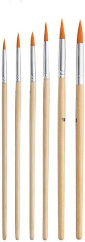 Oil Brush 18-piece Set with Lined Gouache Acrylic Watercolor Palette Painting Supplies in Kuwait