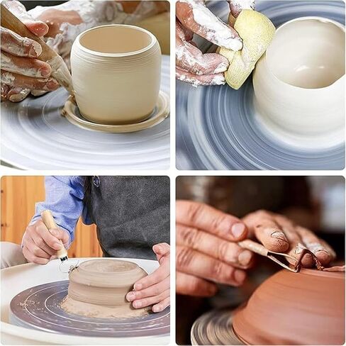 Pottery Tools 12-piece Clay Carving Set Polymer Sculpture Fondant Modeling Repair in Kuwait