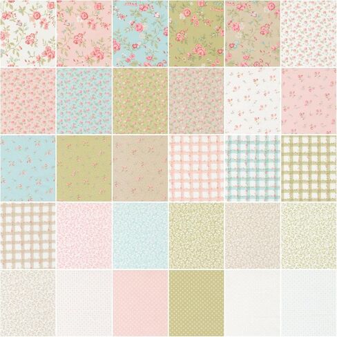 Abide Charm Pack By Brenda Riddle Designs, 42 5-inch Precut Fabric Quilt Squares in Kuwait