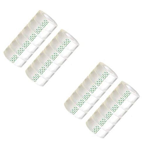 12 Rolls Clear Tape Refills Roll Transparent Tape Refill Rolls for Office, Home, School, 3/4-Inch x 1000 inch in Kuwait