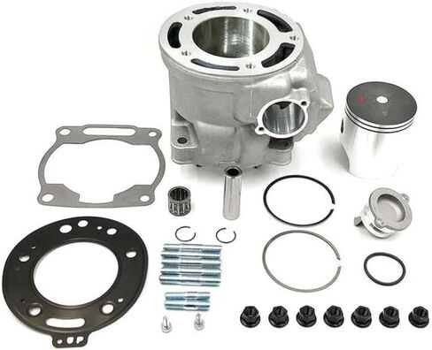 طقم حشية حلقة المكبس المزورة متوافق مع DT230 MT250 TSE250R دراجة نارية 66.8 مللي متر كتلة اسطوانة (المجموعة الأصلية) in Kuwait