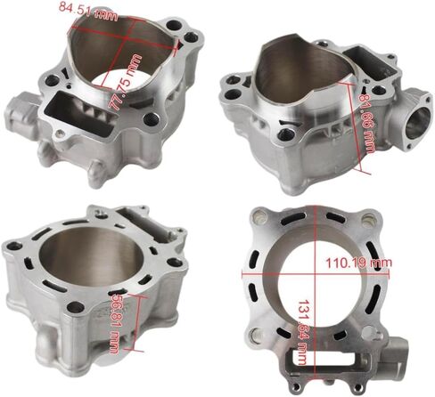 إبريق اسطوانة متوافق مع CRF250R CRF250X 2004-2017 78 مللي متر تتحمل قياسي تلقائي 12100KRN672 12100KRN730 12100KRN731 12100KRN670 in Kuwait