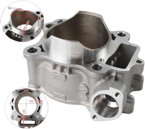 إبريق اسطوانة متوافق مع CRF250R CRF250X 2004-2017 78 مللي متر تتحمل قياسي تلقائي 12100KRN672 12100KRN730 12100KRN731 12100KRN670 in Kuwait