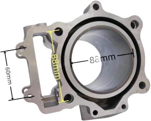 Cylinder Kit Compatible With CF CF500 CF188 CF 500cc ATV Quad UTV CF188-023100 0180-023100 in Kuwait