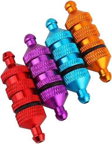 4PCS RC Aluminum Oil Nitro Fuel Filter for HSP Traxxas 1/8 1/10 Nitro Car Buggy Truck in Kuwait