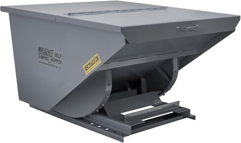 1.5 Yard Dumping Hopper for Forklifts – 1.5 Cubic Yard Steel Self-Dumping Hopper, 4000 lb Capacity, Heavy Duty Forklift Waste & Material Handling Hopper in Kuwait