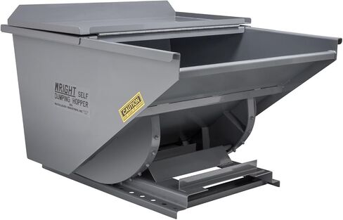 1.5 Yard Dumping Hopper for Forklifts – 1.5 Cubic Yard Steel Self-Dumping Hopper, 4000 lb Capacity, Heavy Duty Forklift Waste & Material Handling Hopper in Kuwait
