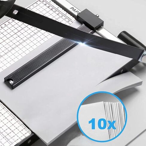 Paper Cutter for Cardstock Heavy Duty 12 inch, 12" Cut Length Guillotine Paper Trimmer for Cardstock Metal Base, for Home Office Classroom School in Kuwait