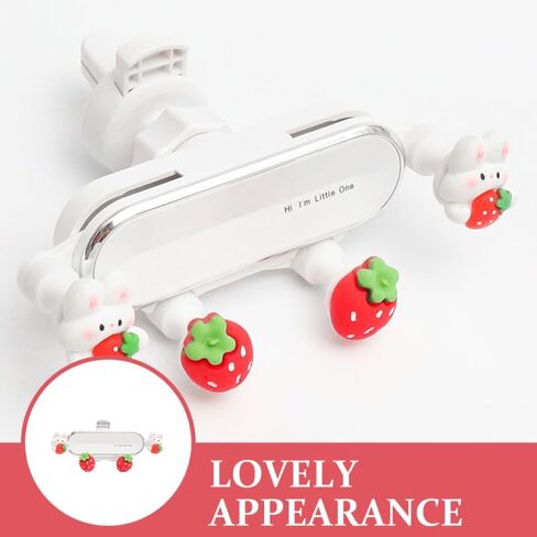 Cute Phone Mount for Car, Cute Zodiac Rabbit Car Phone Holder, Bunny Phone Mount Air Vent Mobile Phone Support for All Cell Phone in Saudi Arabia