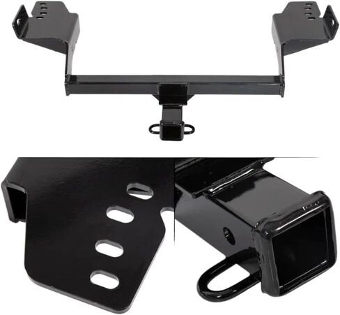 Class 3 Trailer Hitch Receiver Rear Bumper Compatible with 2013 2014 2015 2016 2017 2018 2019 in Kuwait