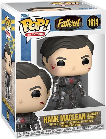 Funko Pop! Television: Fallout TV - Hank MacLean in Power Armor - Collectable Vinyl Figure - Gift Idea - Official Merchandise - Toys for Kids & Adults - TV Fans - Figure for Collectors and Display in Kuwait
