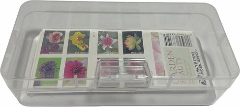Sheet Stamps Protectors,Book of 20 Stamps Holder,Sheet of 20 Stamps Storage Case, Book Stamp Keeper (Not Included Stamps) in Kuwait