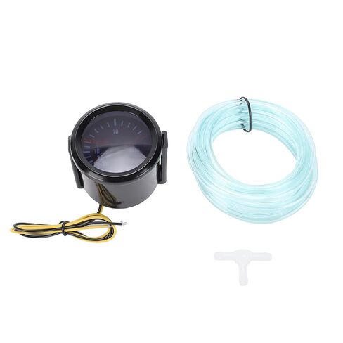MAVIS LAVEN 2 Inch Boost Meter, Smoked Lens Turbo Vacuum Gauge, Blue LED Backlight for 12V Gasoline Cars (PSI) in Saudi Arabia