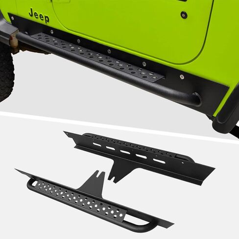 KML Rock Slider Rock Guard Nerf Bar Step Armor Fit for 87-95 Wrangler YJ in Kuwait