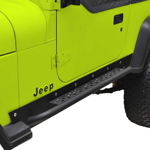 KML Rock Slider Rock Guard Nerf Bar Step Armor Fit for 87-95 Wrangler YJ in Kuwait