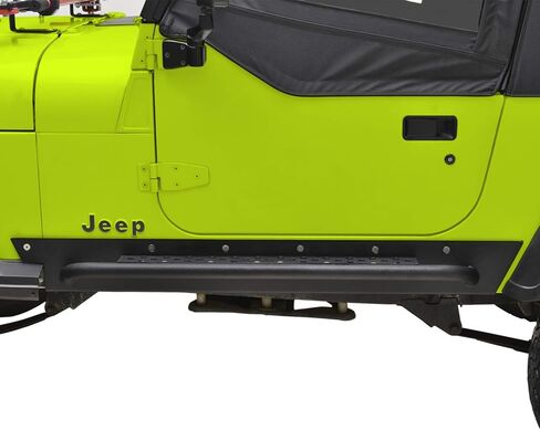KML Rock Slider Rock Guard Nerf Bar Step Armor Fit for 87-95 Wrangler YJ in Kuwait