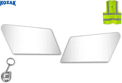 KOZAK Chrome Fender Trims Set (Left Driver Side and Right Passenger Side) Compatible with Volvo VNL 2004-2017 Includes Logo, Keychain, and Reflective Vest in Kuwait