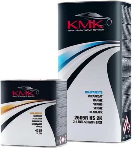 KMK مضاد للخدش 2K شفاف HS 2:1 ومصلب بطيء in Kuwait