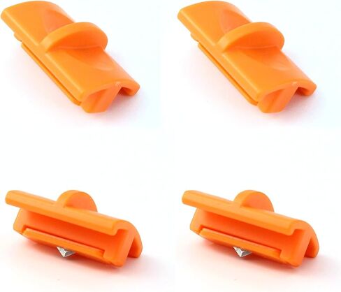 4 Pcs Mini Paper Cutter Replacement Blades, TripleTrack Blade for Precision Paper Trimmer, Portable Paper Trimmer Refills for Crafting, Scrapbooking, Photos, and Office Use in Kuwait