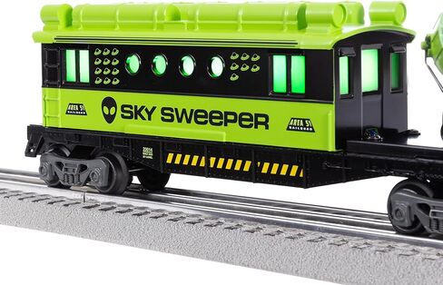 Lionel Area 51 UFO Recovery O Gauge Train Set Bluetooth 5.0 LionChief Electric Set – Remote Control Train, App Control, FasTrack, Sounds & Lights, Age 14+ in Kuwait