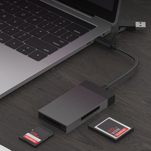 ordinarYone Fast Speed CFe B Card Reader USB 3.1 for Fast Data Transfer Compatibles Multiple Cameras in Kuwait
