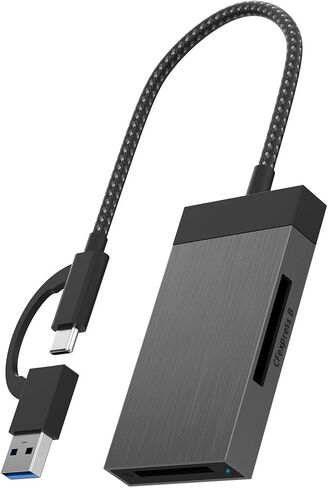 ordinarYone Fast Speed CFe B Card Reader USB 3.1 for Fast Data Transfer Compatibles Multiple Cameras in Kuwait