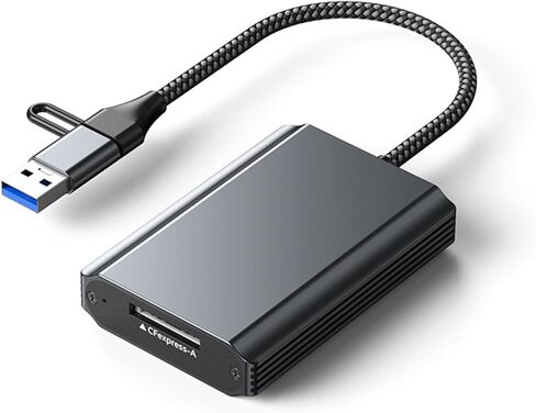OrdinarYone سريع السرعة CFe نوع B/TypeA/قارئ بطاقات USB A ومنفذ USB C يدعم نقل 10 جيجابت في الثانية من سبائك الألومنيوم للجسم لعدة in Kuwait