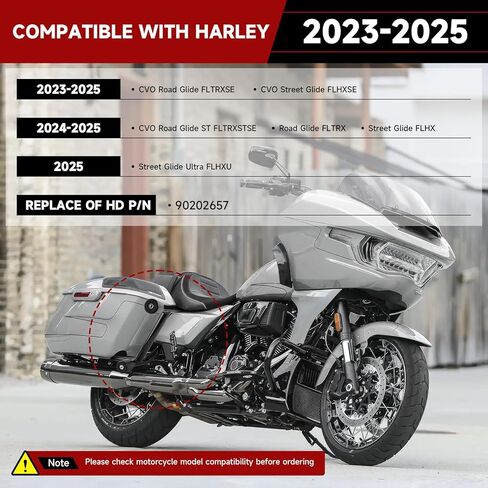 DREAMIZER Street Glide Road Glide Saddlebag Guard Crash Bar with Support Rails Compatible with Harley FLTRX FLHX FLHXU FLTRXSE FLHXSE FLTRXSTSE 2023-2025 in Kuwait