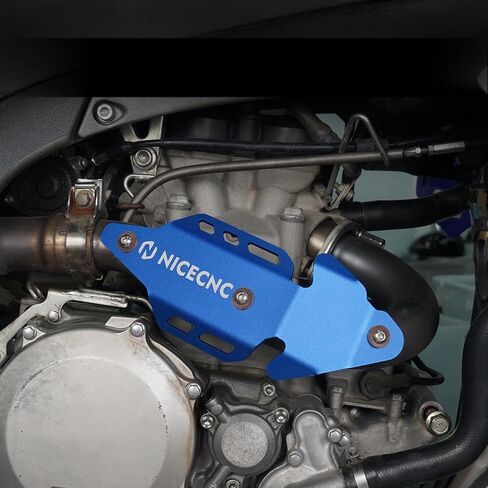 NICECNC Heat Shield Guard Protector Compatible with Yamaha YFZ450R 2009 2010 2011 2012 2013-2023, YFZ450RSE 2018 2019 2020 2021 2022 2023, YFZ450X 2010 2011 Blue in Kuwait