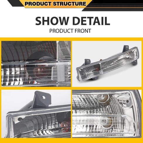 CNNELL Parking Signal Light Compatible with Jeep Compass 2017-2021 Daytime Running Lights Parking Lamps Assembly Driver Side 55112721AB, CH2520147 in Kuwait
