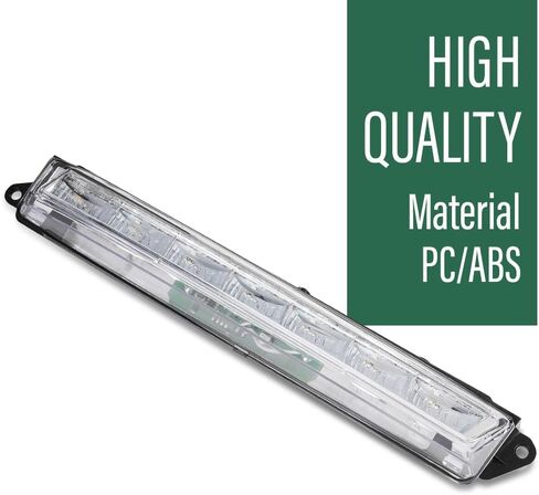 مصباح ضباب كبير برتقالي يمين LED DRL أثناء النهار متوافق مع Benz GL-Class X164 GL320 GL350 GL450 GL550 ML63 X166 2007-2013 1649060451 in Kuwait